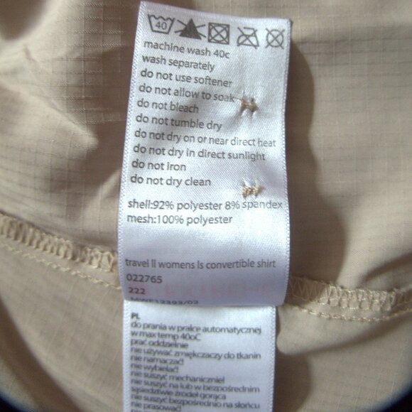 Mountain Warehouse Hiking Shirt Size 10 - Picture 6 of 6